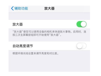宁晋苹果14服务店分享iPhone14辅助功能快捷键设置方法 