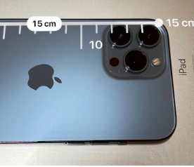 宁晋苹果14维修分享如何使用iPhone14测距仪测量身高 